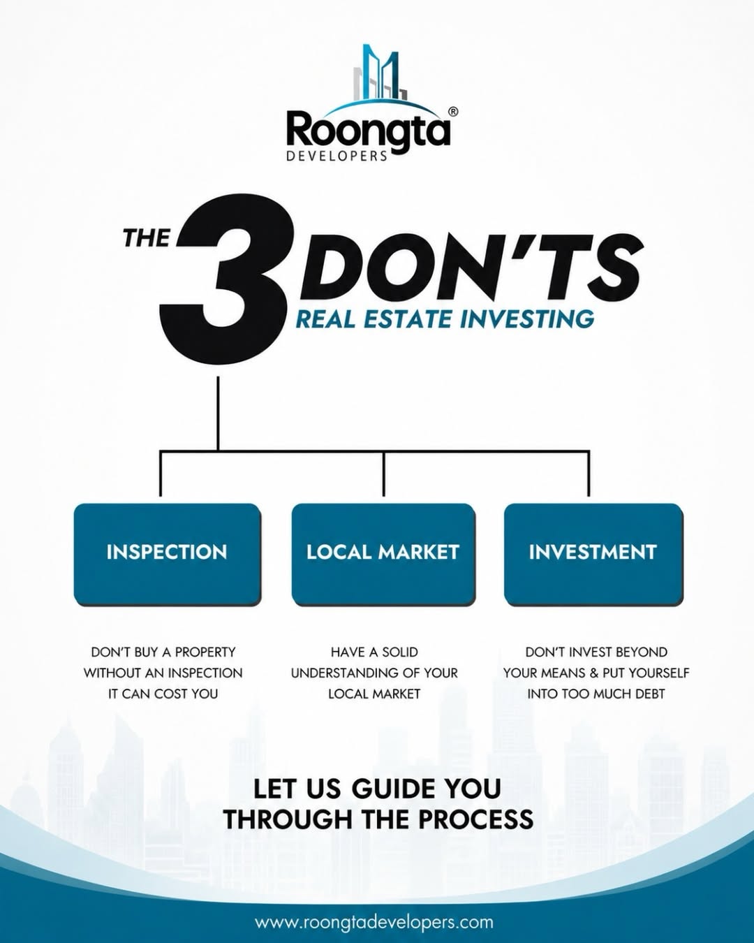 3 Don'ts of Real Estate Investing